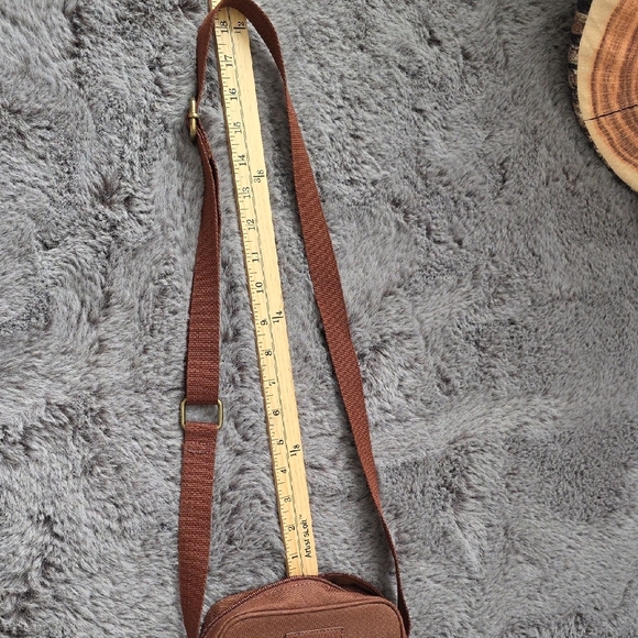 Pendleton Crossbody Bag with Blue and Yellow Geometric Design Travel - Picture 9 of 13